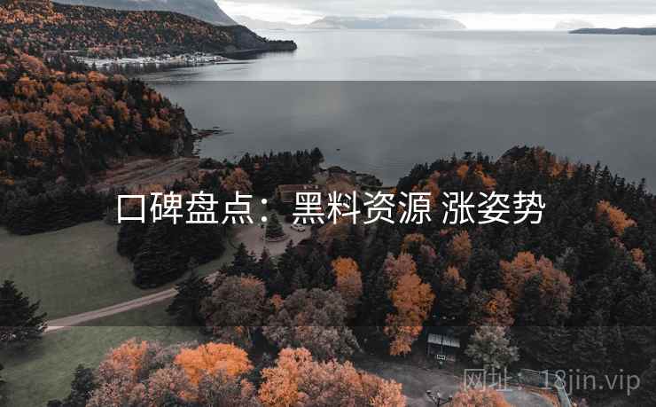 口碑盘点：黑料资源 涨姿势  第1张