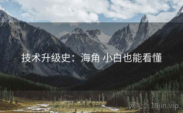 技术升级史：海角 小白也能看懂  第2张