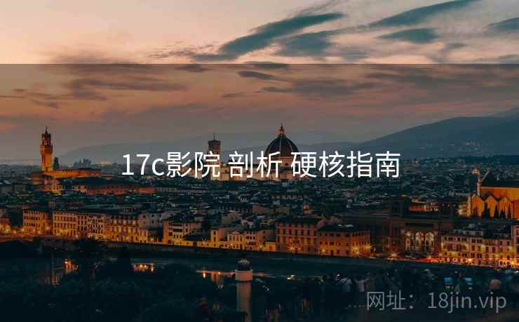 17c影院 剖析 硬核指南  第2张