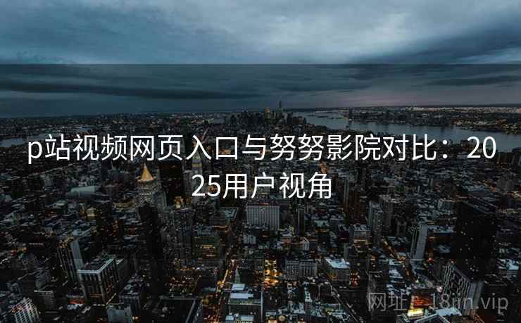 p站视频网页入口与努努影院对比：2025用户视角