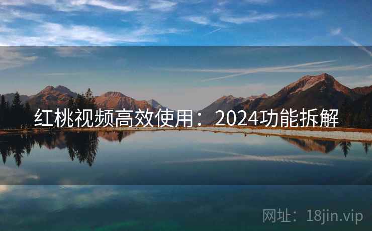 红桃视频高效使用：2024功能拆解  第2张