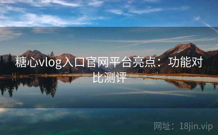 糖心vlog入口官网平台亮点：功能对比测评  第2张